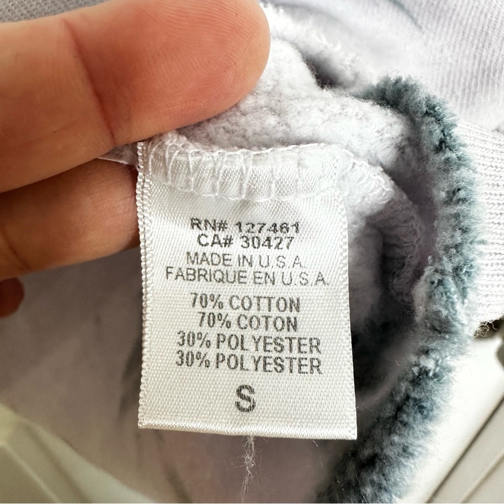 Wildfox Olivia Tie-Dye Sweatshirt oversized lightweight cozy small - Picture 9 of 12